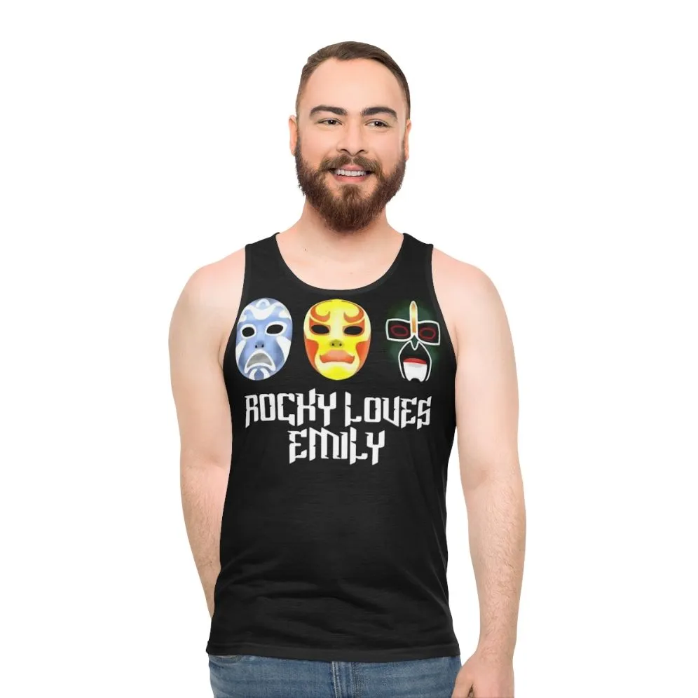 3 Ninjas Rocky Loves Emily Unisex Tank Top