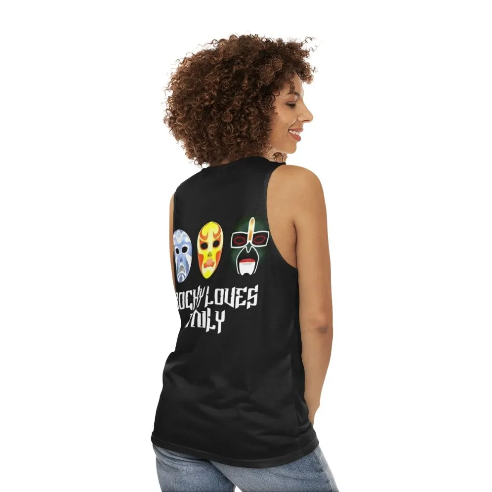 3 Ninjas Rocky Loves Emily Unisex Tank Top