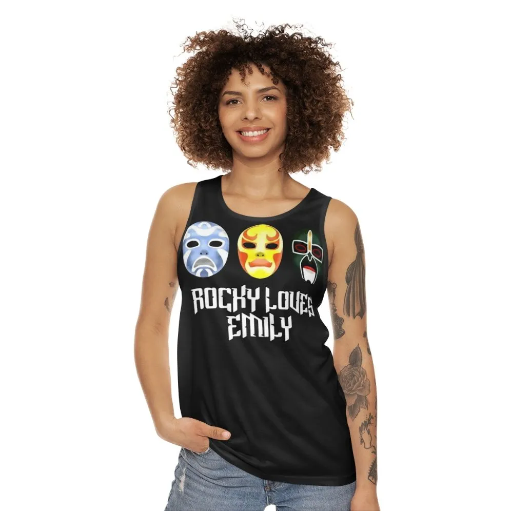 3 Ninjas Rocky Loves Emily Unisex Tank Top
