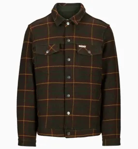 Amundsen Wool Jacket Hunter Brown Check