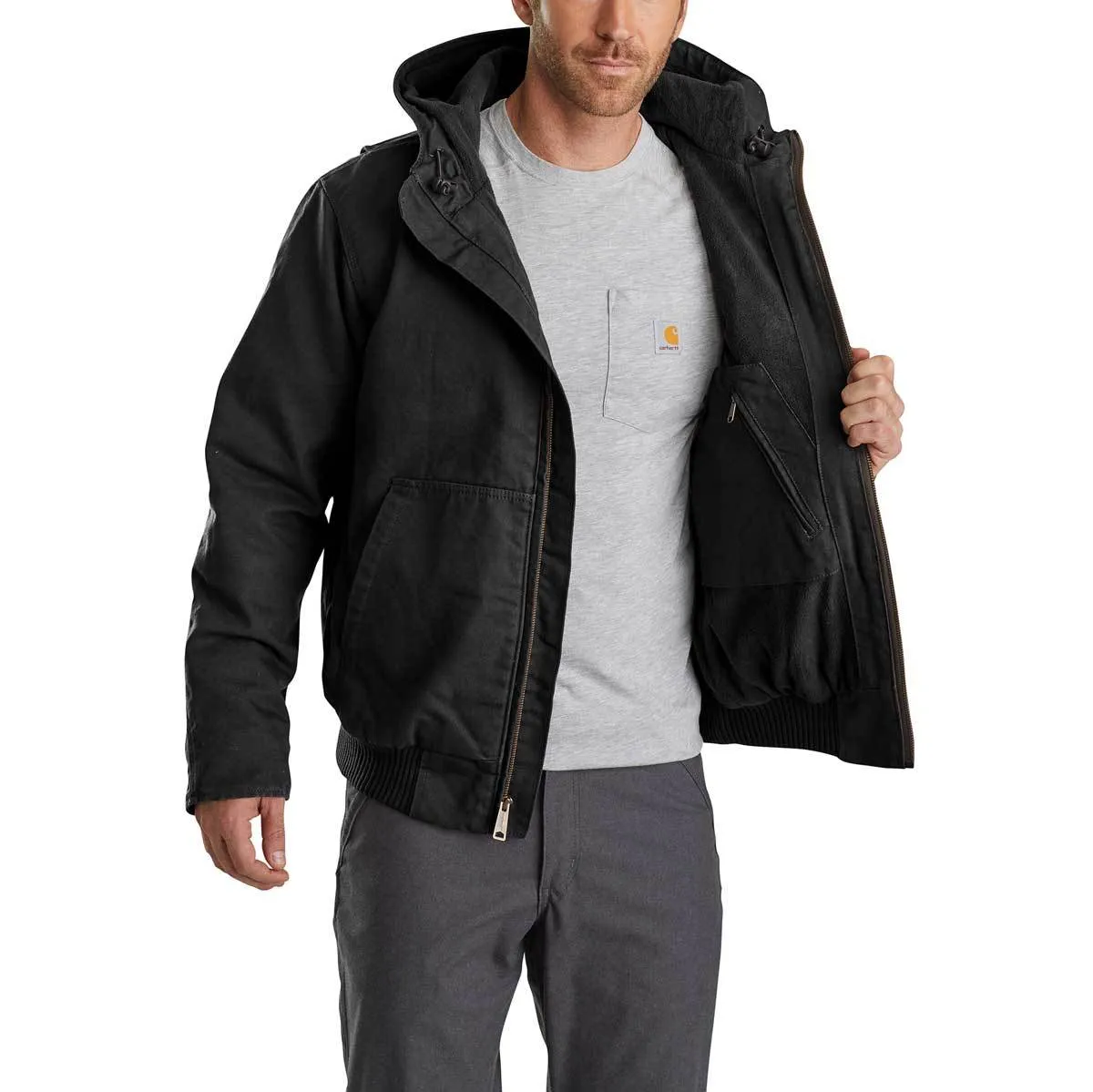 'Carhartt' Men's Full Swing® Armstrong Active Jac - Black