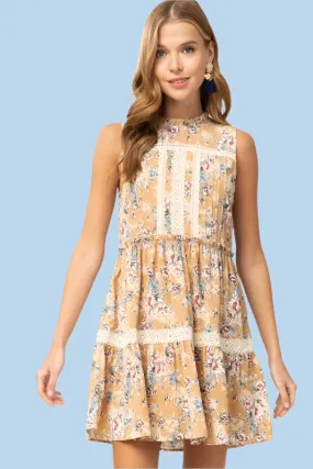 Entro Julia Dress - Honey