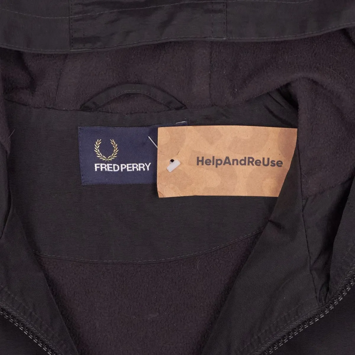 Fred Perry Hooded Fleece Lined Jacket