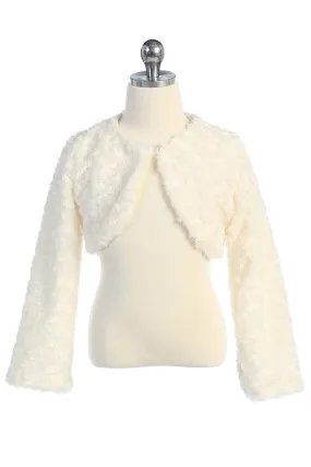 Ivory Feather Jacket JK 107