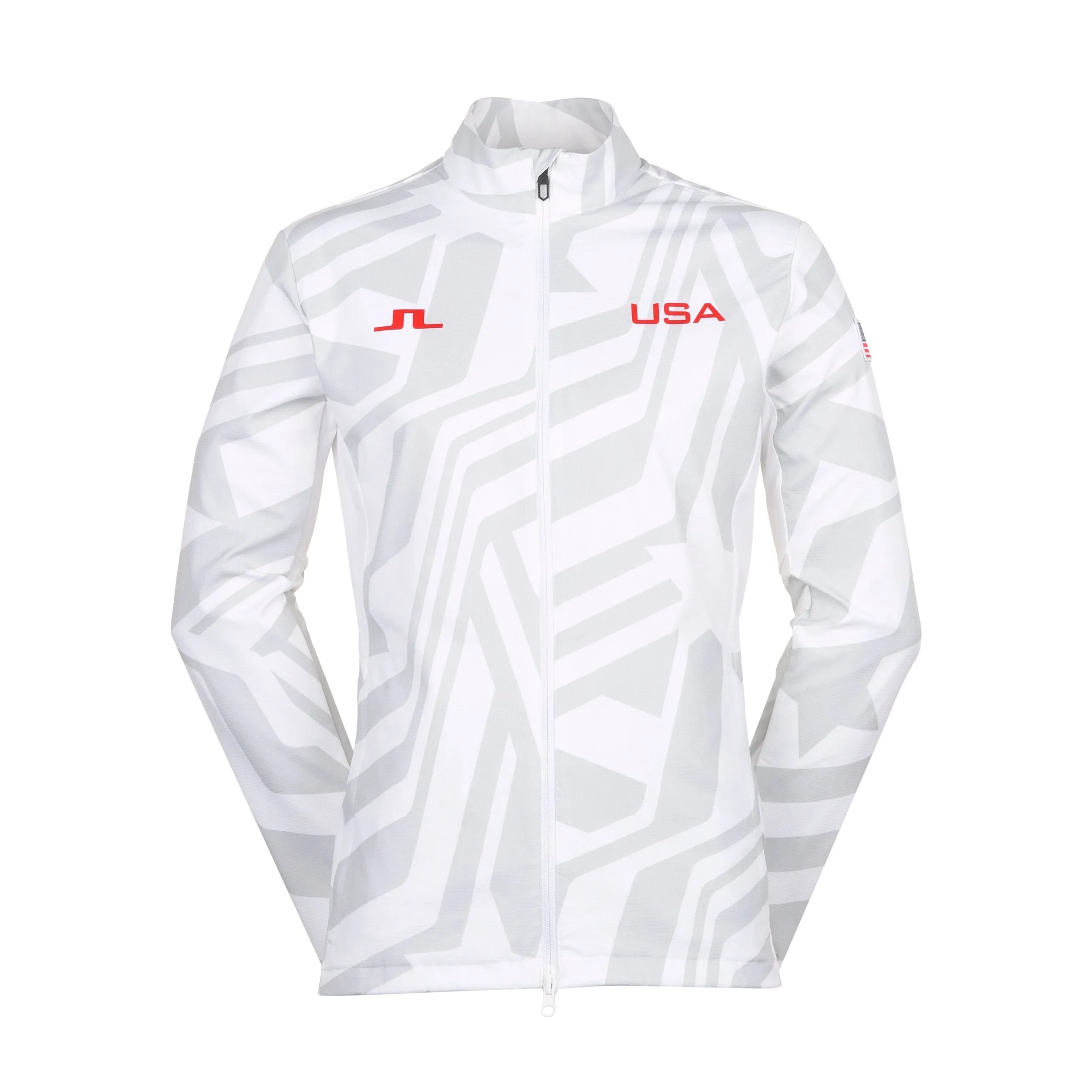 J.Lindeberg Golf x USA Laurent Olympic Windbreaker Jacket