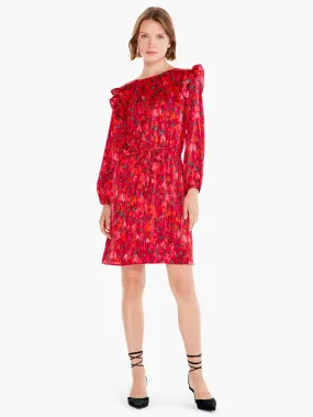 Mix & Mingle Dress in Red Multi