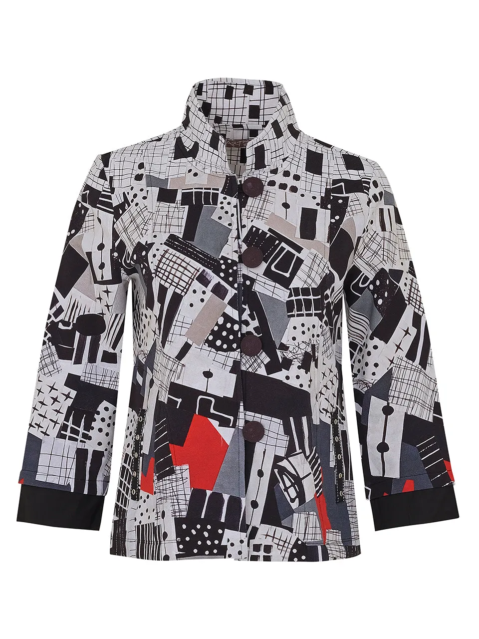 Original Geo Print Jacket (Only XS   XL Left)