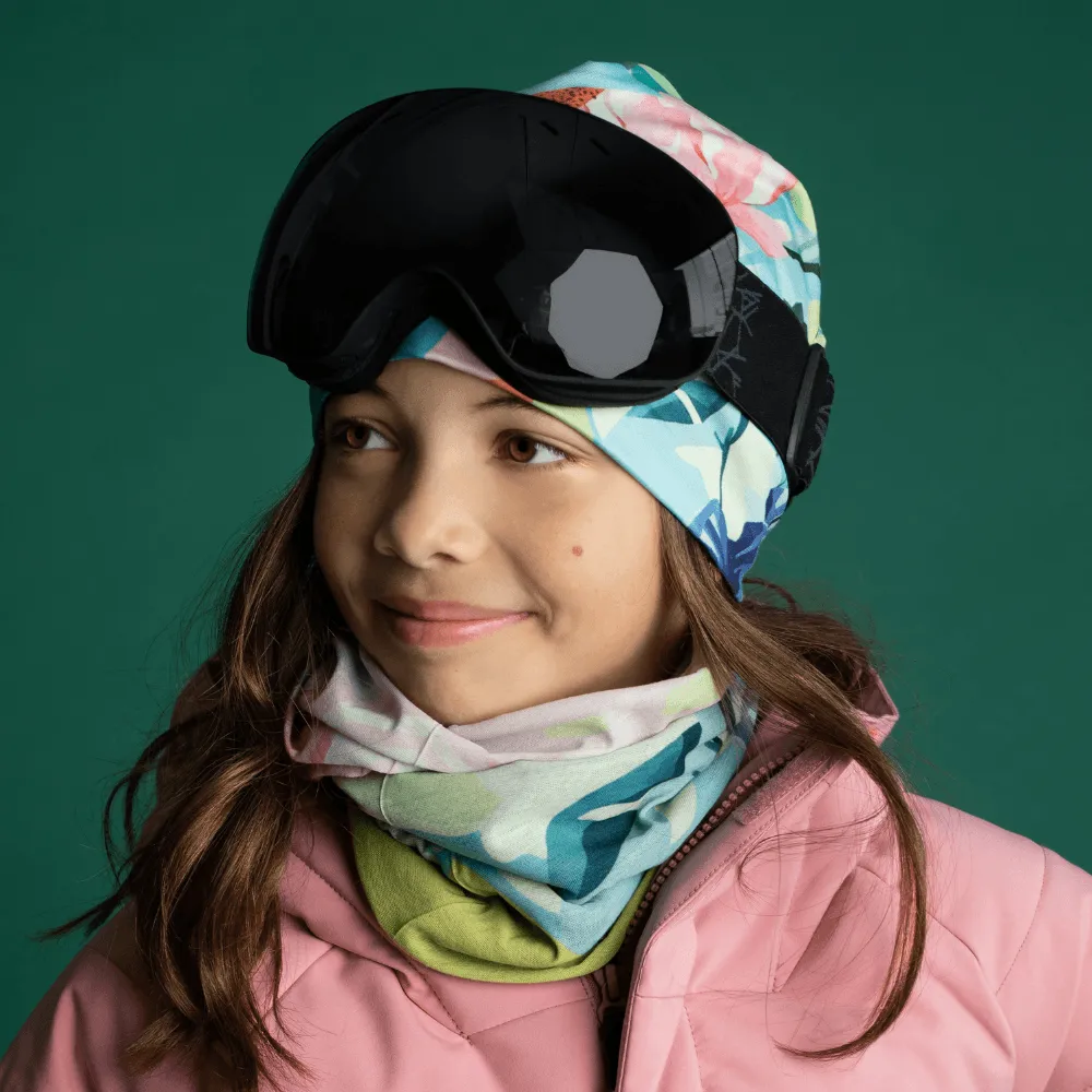 POLAR Fleurs-Pastel Multifunctional Tube / Neckwarmer