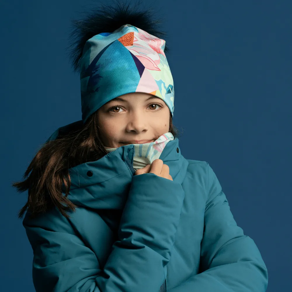 POLAR Fleurs-Pastel Multifunctional Tube / Neckwarmer