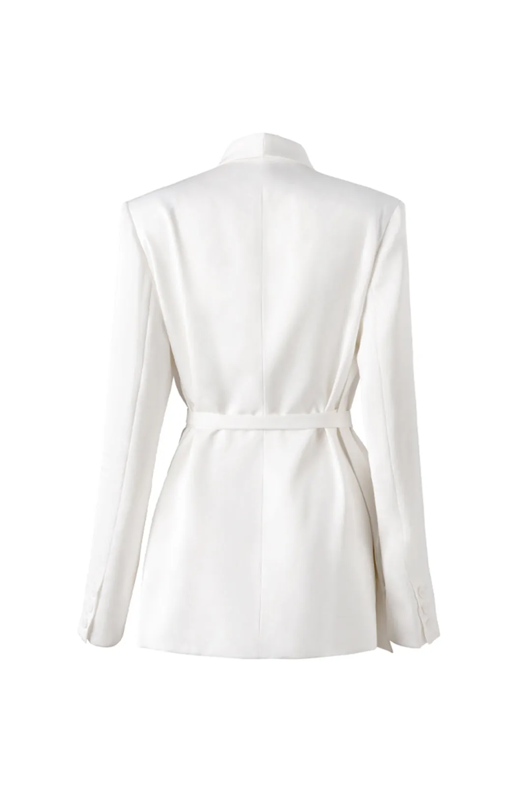 Split blazer | White suit jacket | Banquet suit jacket