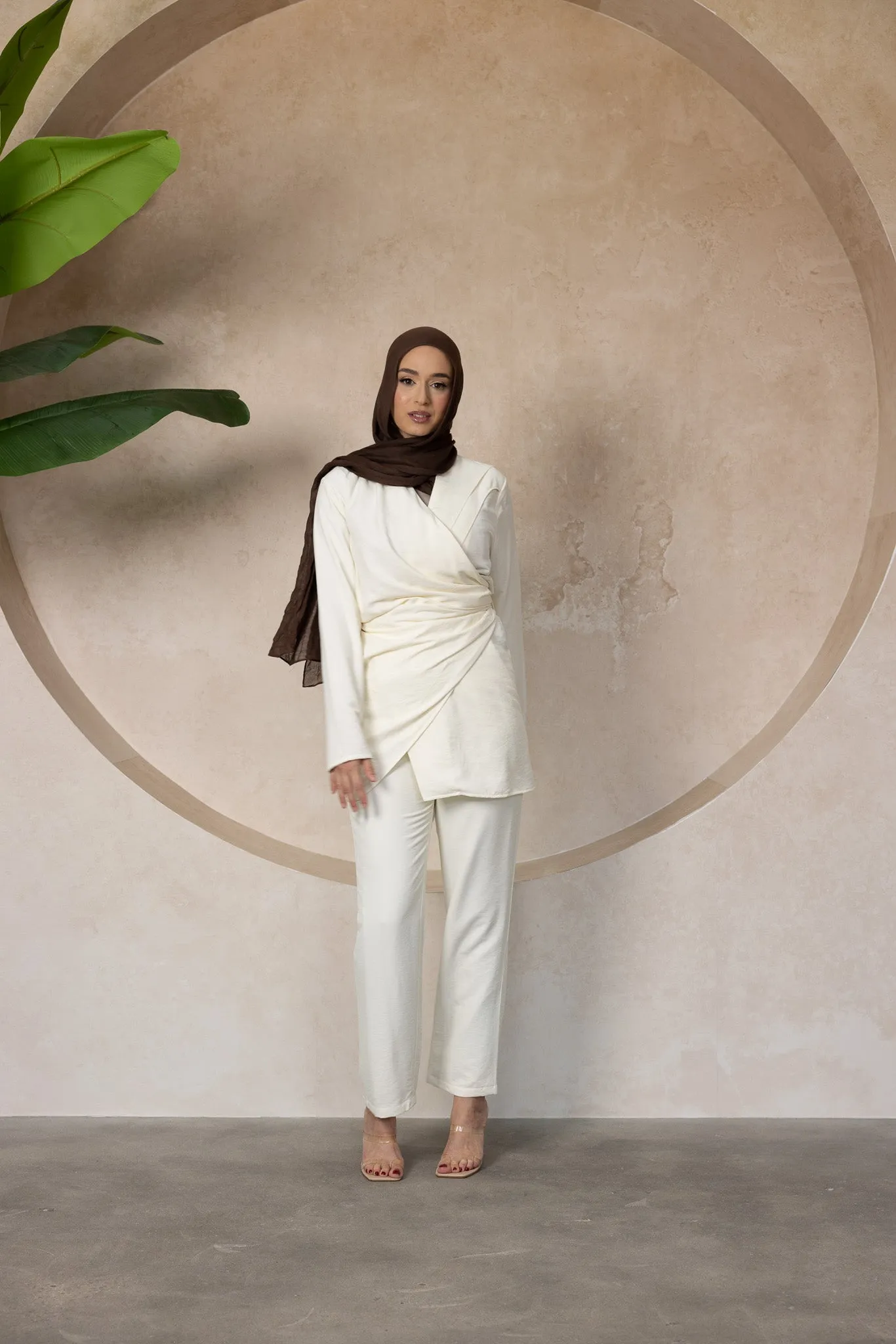 The Crescent Saba Wrap Jacket