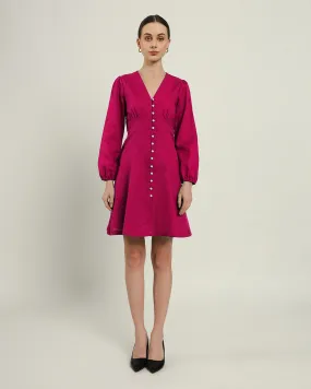 The Dafni Berry Cotton Dress