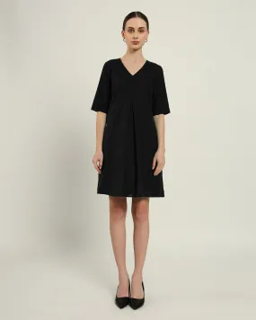 The Giza Noir Cotton Dress